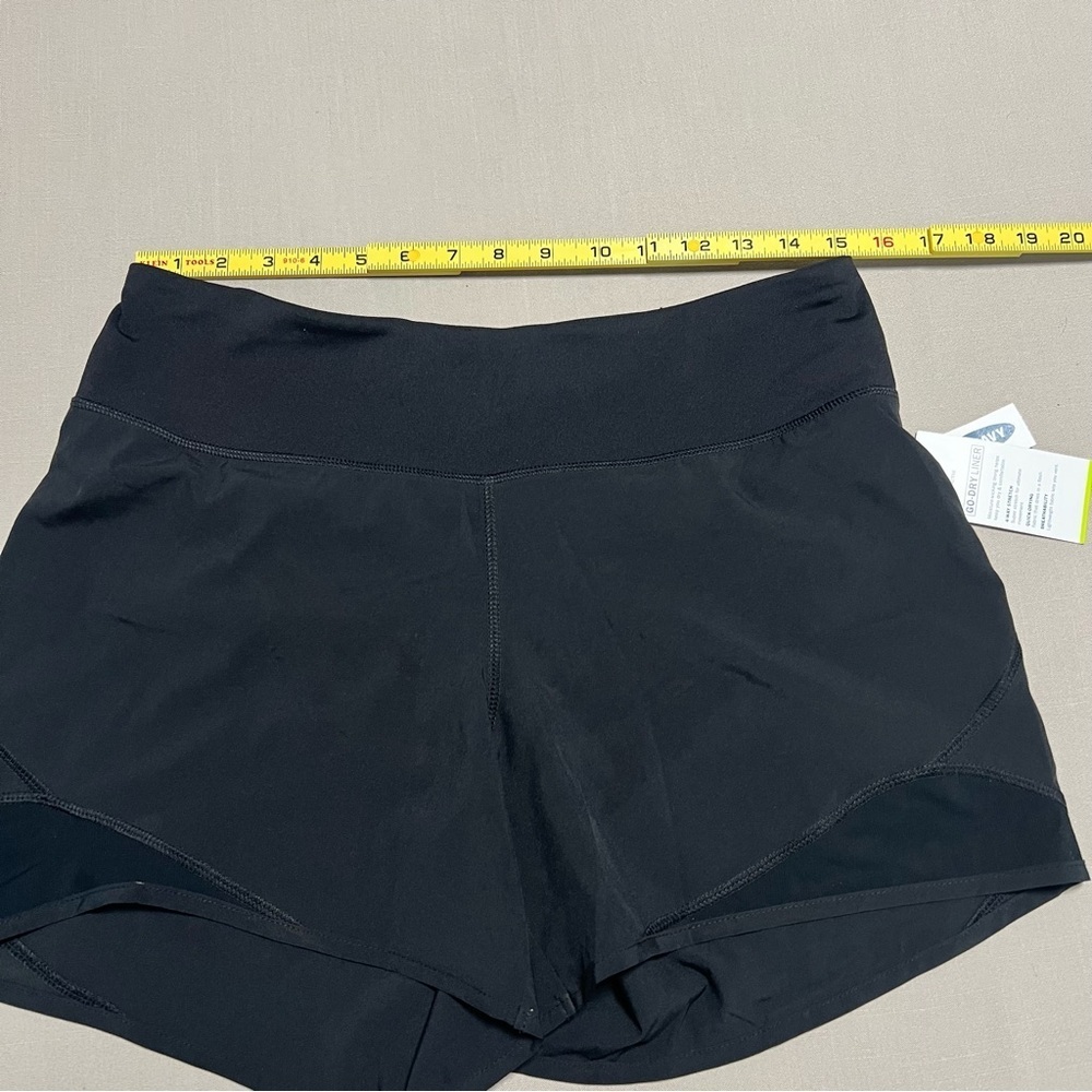 Old Navy Active Go Dry Liner Black Shorts Women Medium Running Shorts - Picture 4 of 9